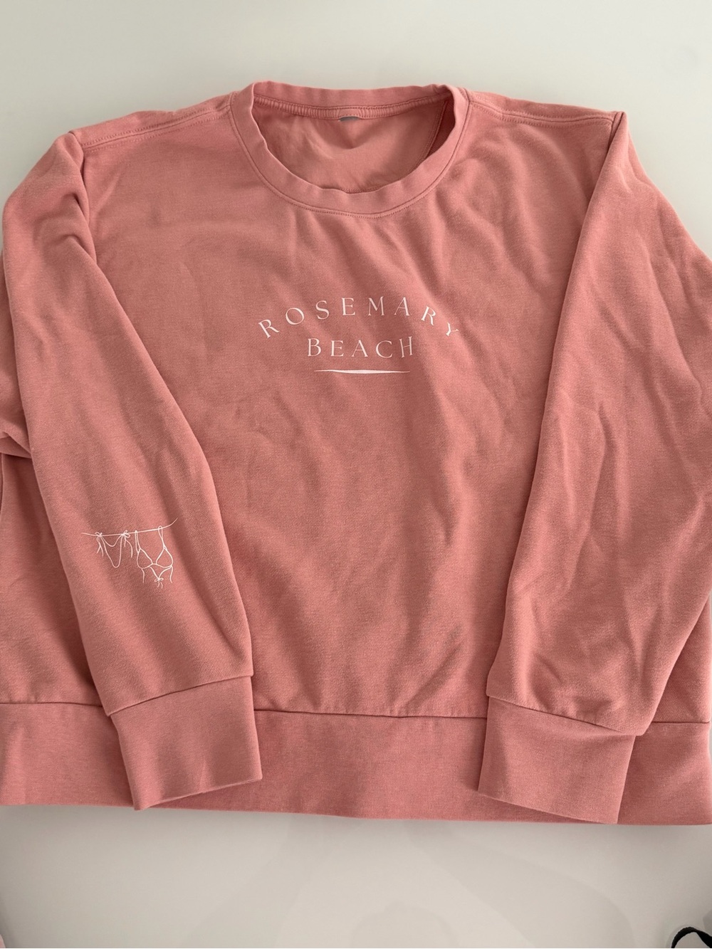 Women's Pink Crewneck Sweatshirt